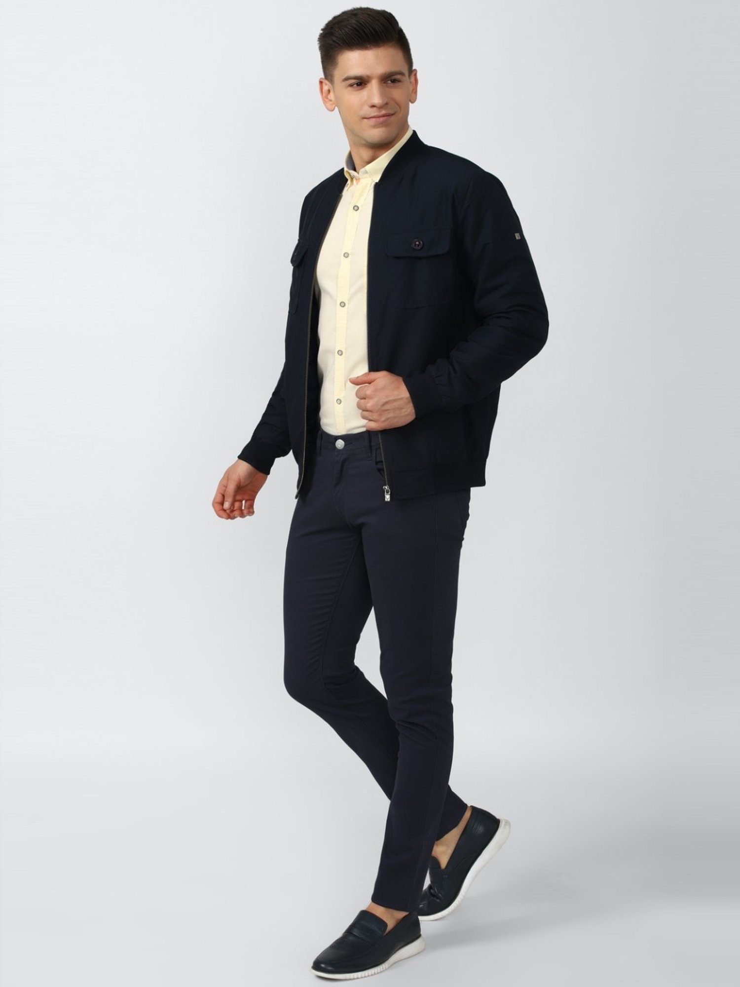 WES Casuals by Westside Olive Relaxed-Fit Mid-Rise Cotton Blend Joggers