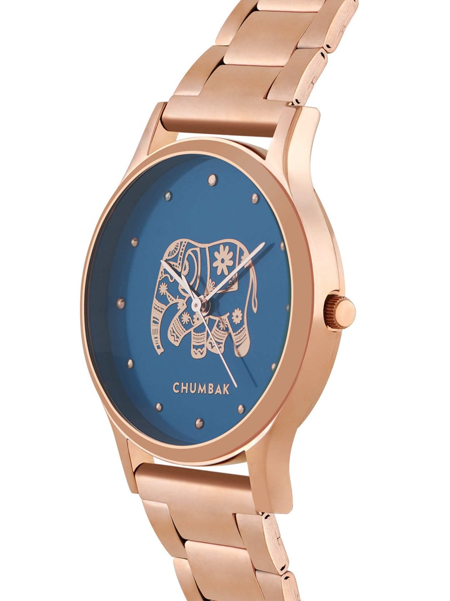 Chumbak 8907605117398 Carnival Elephant Analog Watch for Women