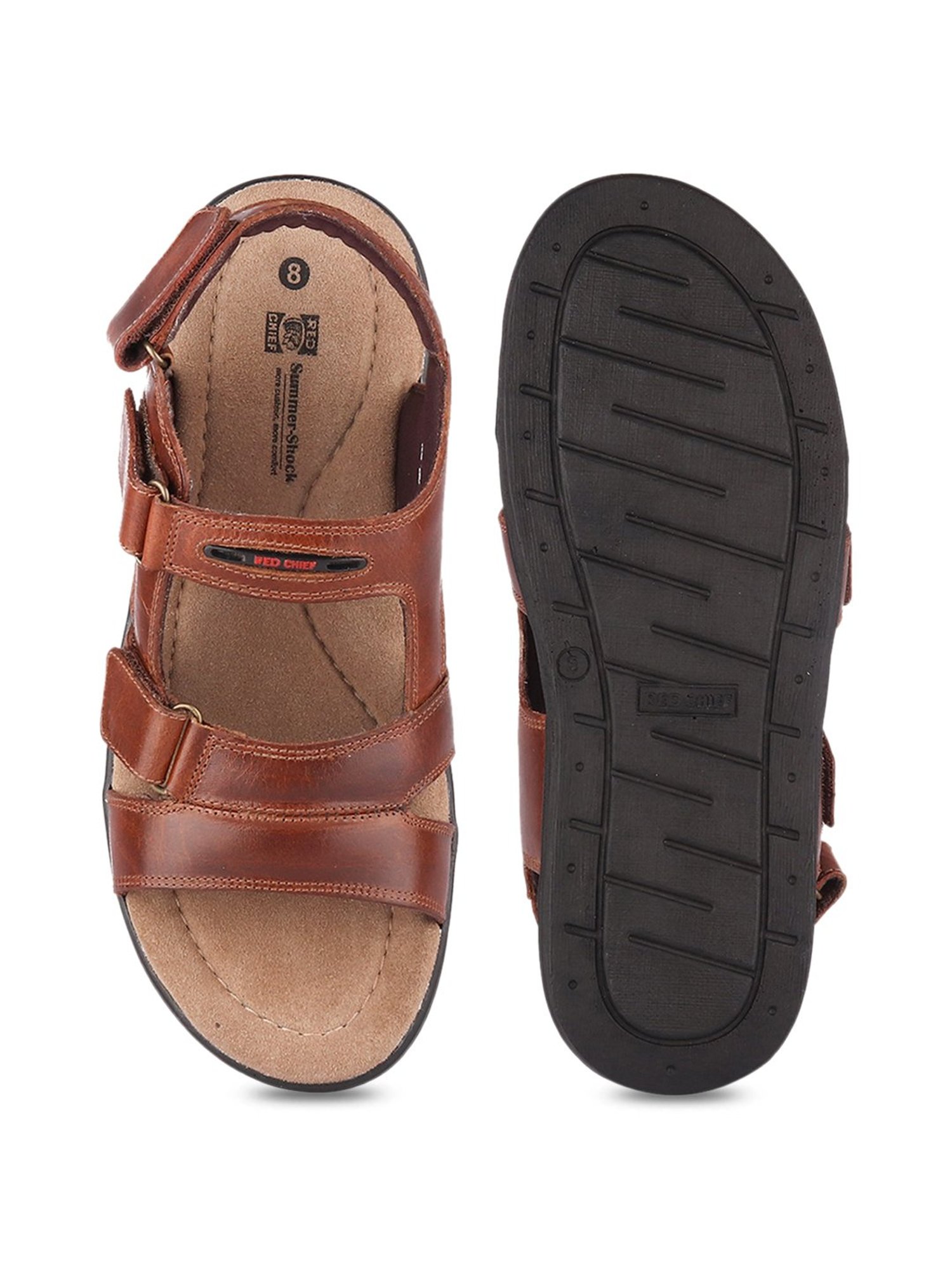 Red Chief Men's Tan Back Strap Sandals