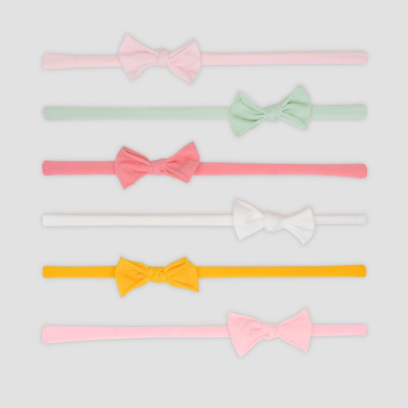Baby Girls' 6pk Bow Headwrap - Just One You® made by carter's