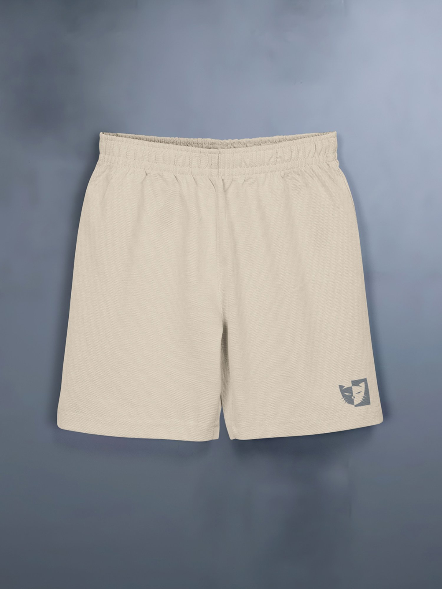 HELLCAT Kids Black & Beige Printed T-Shirt with Shorts