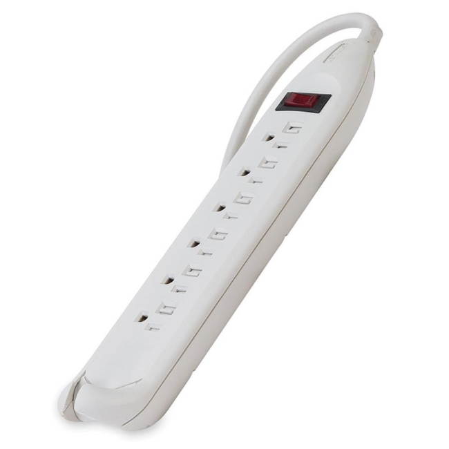 Belkin 12ft Cord ProStrip 6 Outlets Beige Power Strip Model F9D160-12