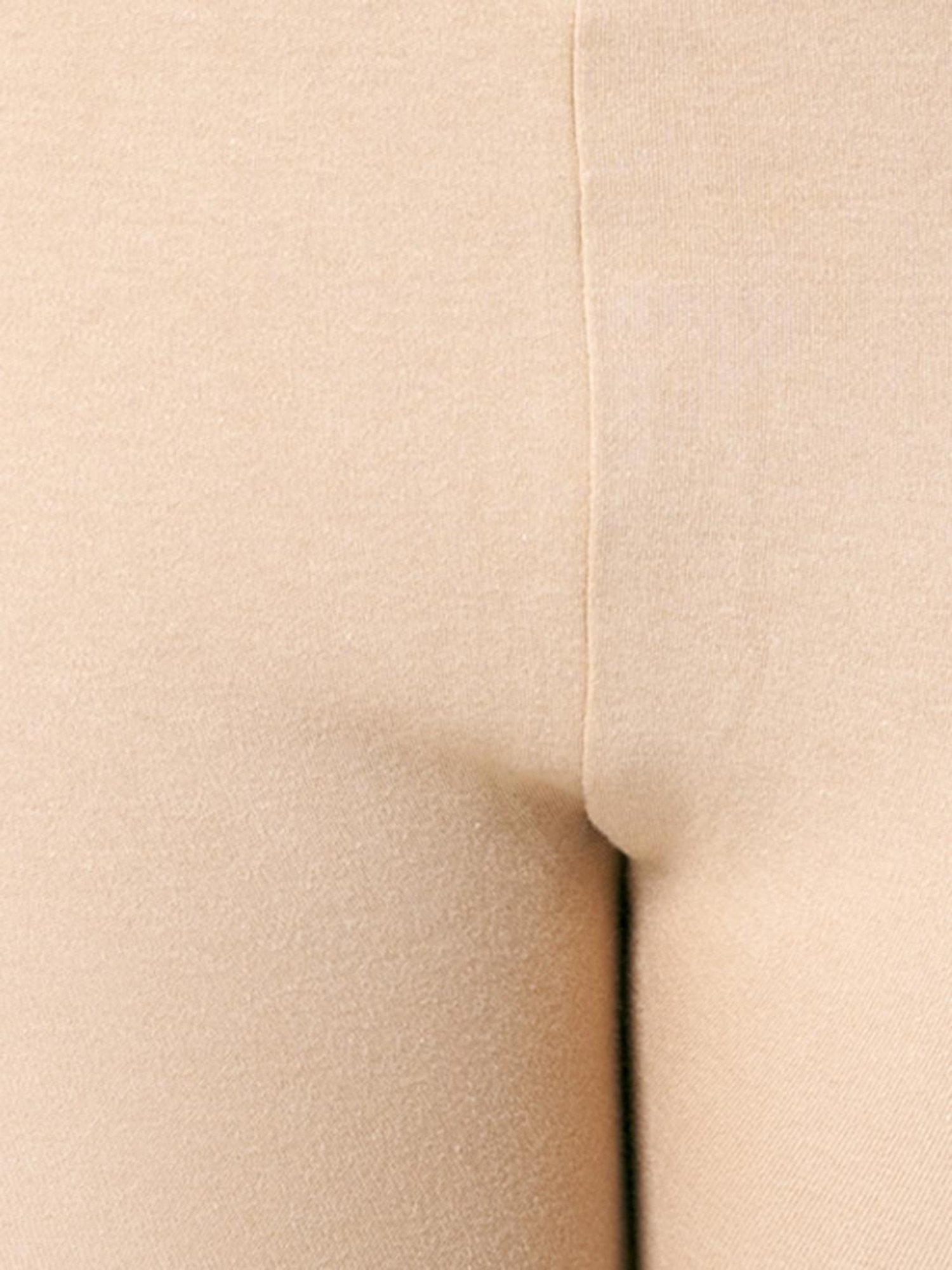 BLOSSOM Beige Cotton Regular Fit Cycling Shorts