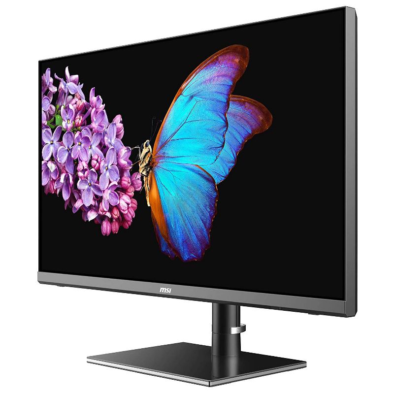 MSI Creator PS321URV 32 Inch 4K UHD 3840 x 2160 4ms GTG 60Hz 16:9 USB Hub Widescreen LCD IPS Monitor, Black