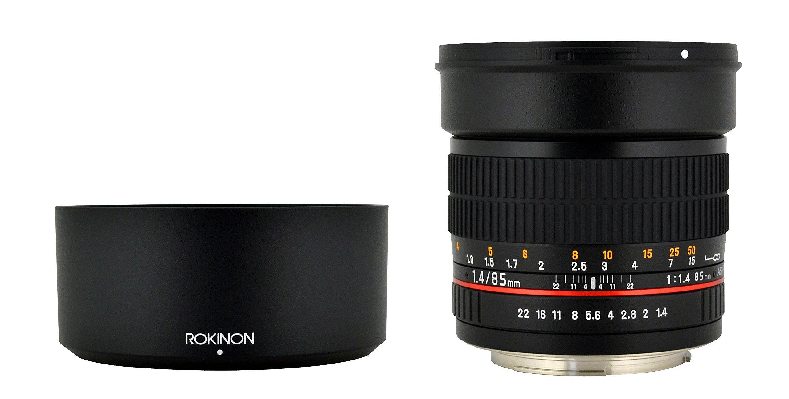 Rokinon 85mm f/1.4 Aspherical Lens for Pentax DSLR Cameras #85M-P