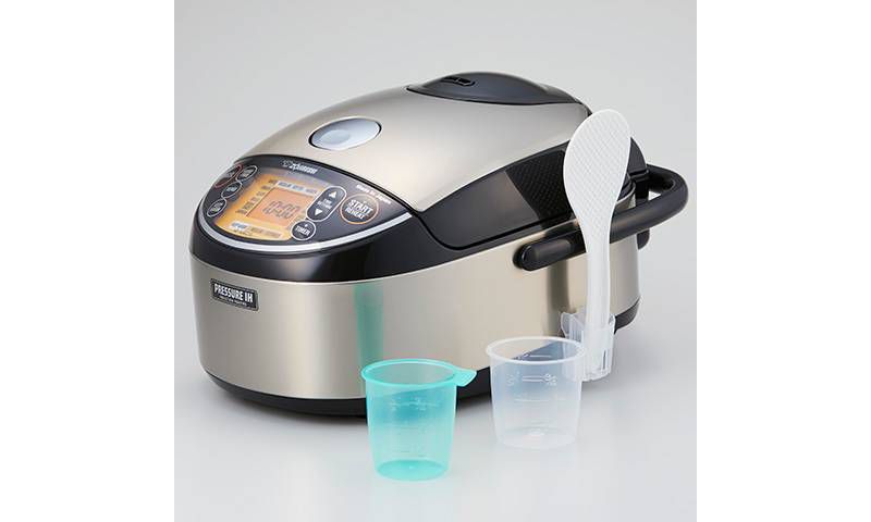 Zojirushi NP-NWC18XB Pressure Induction Heating Rice Cooker & Warmer 10 Cup (Uncooked)