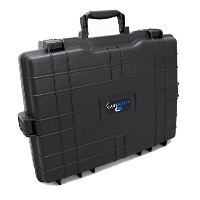 casematix elite gaming laptop case ultimate protection for traveling with 15.6"  17.2" gaming computers and accessories for alienware , asus , razer , lenovo , msi , acer , hp , keyboards , mice