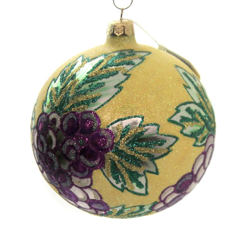 Larry Fraga Trellis Vine Ornament Ball Grapewine  -  Tree Ornaments