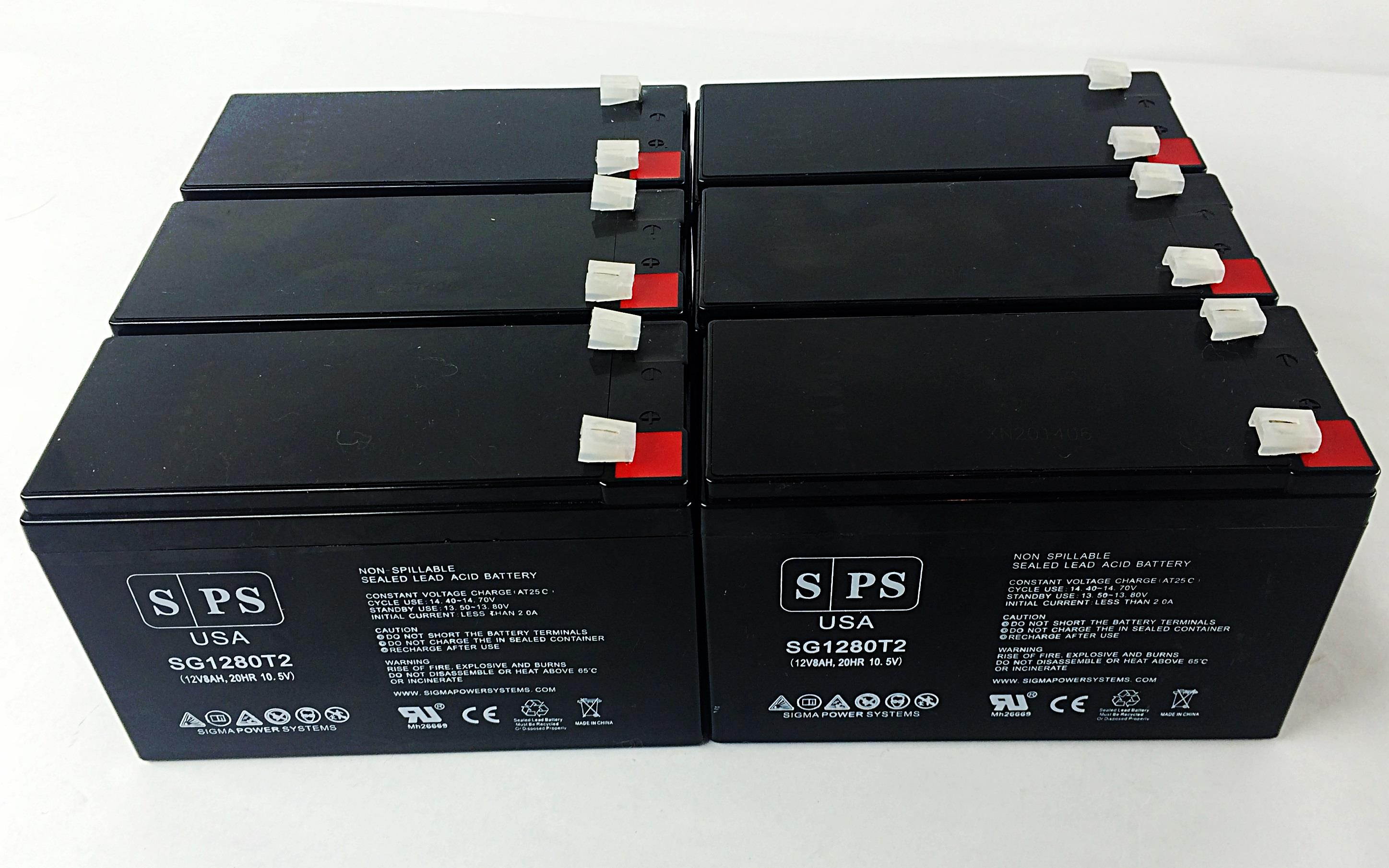Portalac PE4-12R 12V 5Ah UPS Battery - This is an AJC Brand Replacement