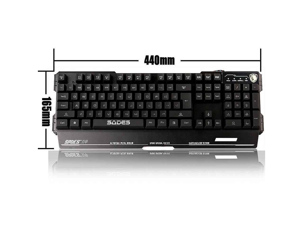 Wireless Keyboard and Mouse Combo, 2.4G Cute Round Mute Keyboard Mouse Set for Laptop, Computer, Mac (Mixed Color)