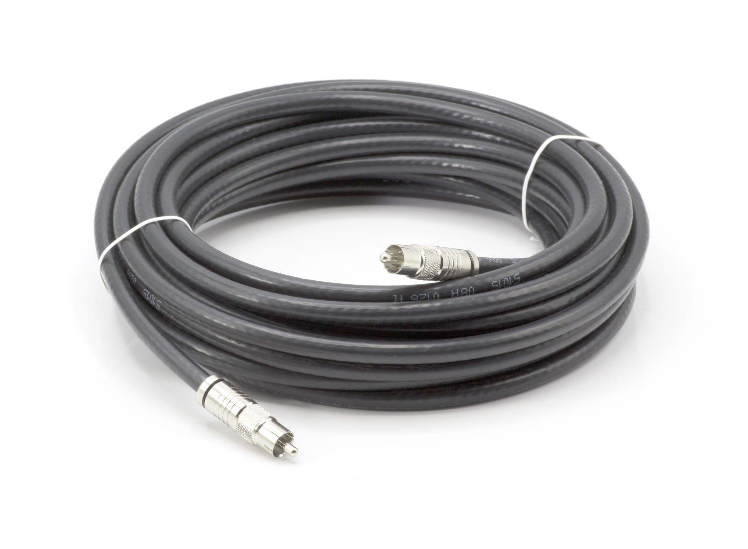 Digital Audio Coaxial Cable | Subwoofer Cable &ndash; (S/PDIF) RCA Cable, 200 Feet