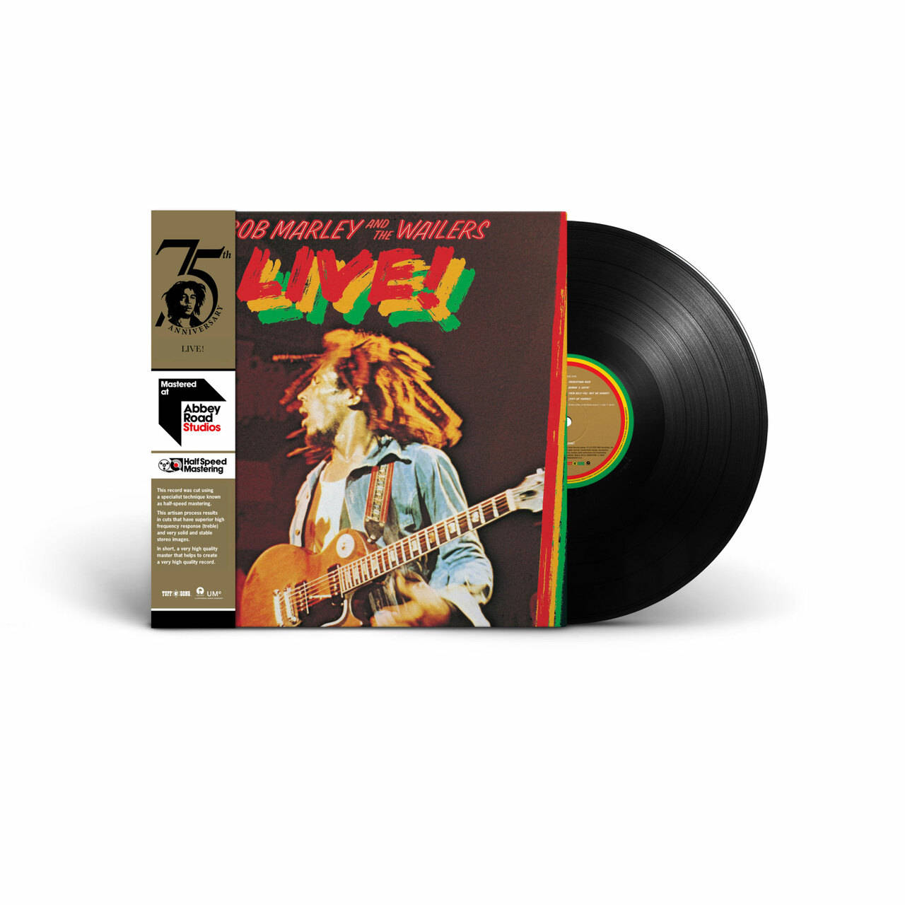 Bob Marley & The Wailers Live! Half-Speed Mastered LP (Vinyl)