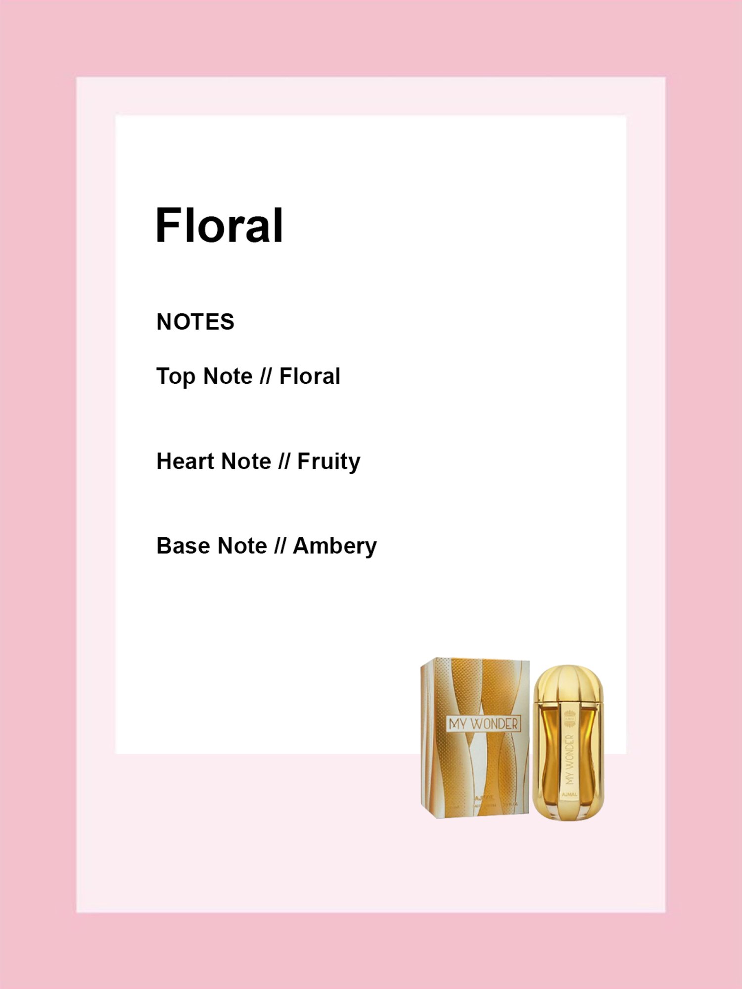 Ajmal My Wonder Eau de Parfum - 85 ml