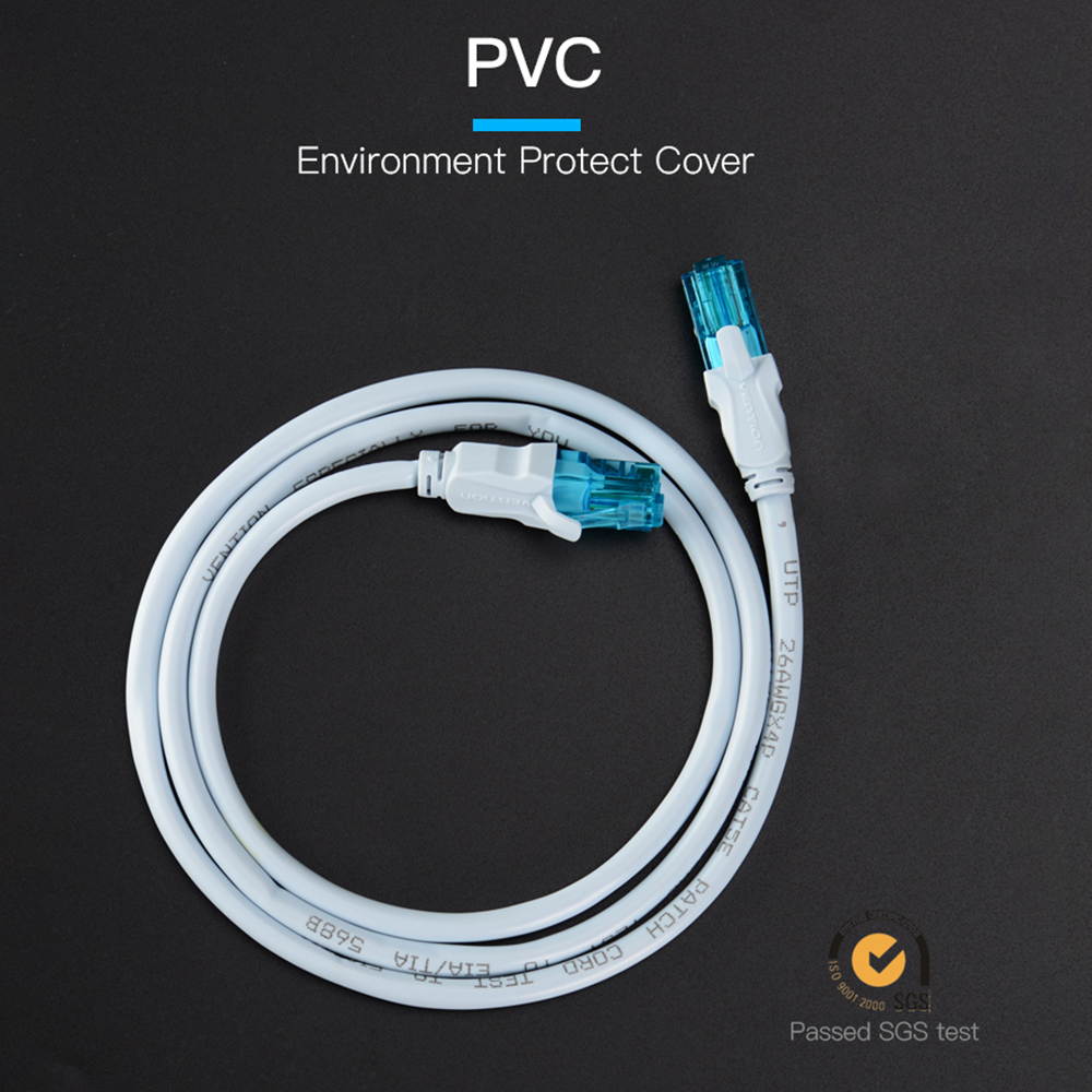 Vention VAP-A10-S2500 Network Cable High-quality 25.0m High-speed Cat5E 100Mbps RJ45 Network LAN Cable Internet Flat Network Cable