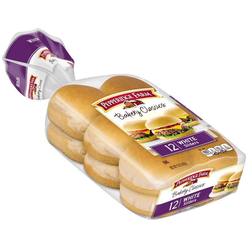 Pepperidge Farm Bakery Classics White Slider Buns - 15oz/12ct