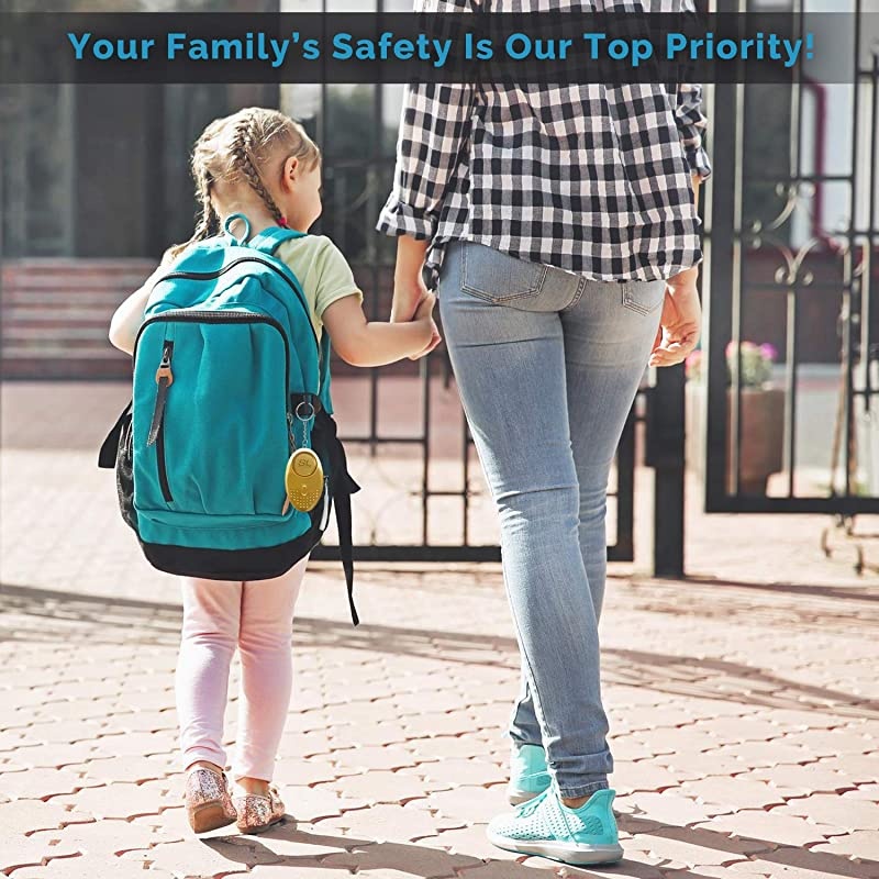 Personal Alarm Siren Song 130dB Safesound Personal Alarms for Women Keychain with LED Light Emergency Self Defense for Kids amp Elderly Security Sound Whistle Safety Siren Multicolor