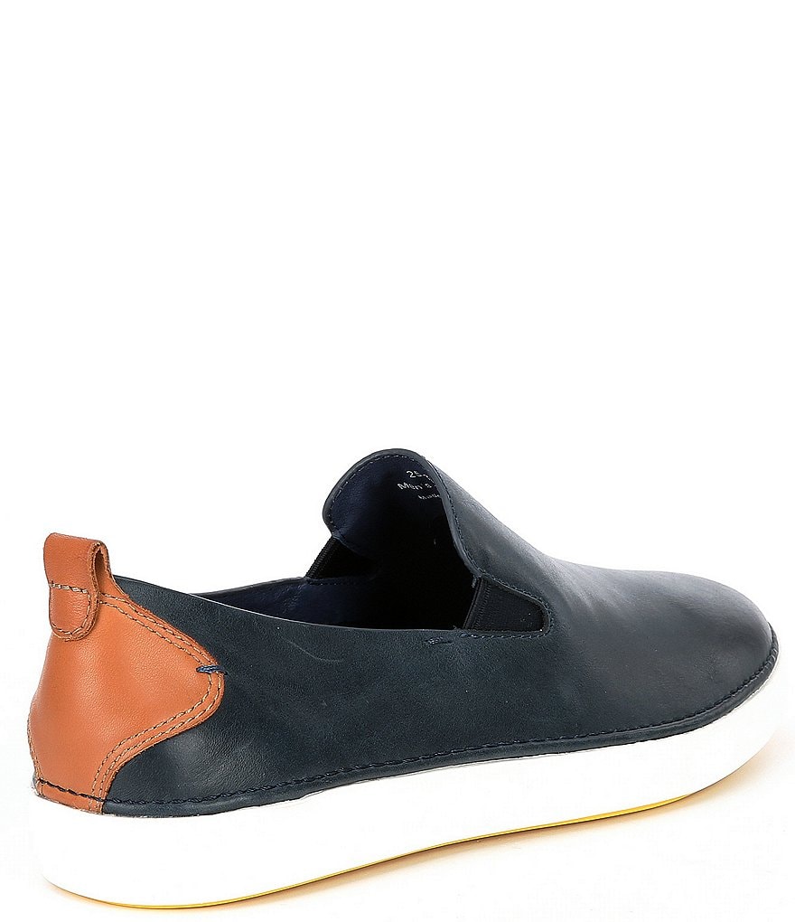 Johnston & Murphy Men's Noah Leather Slip-Ons