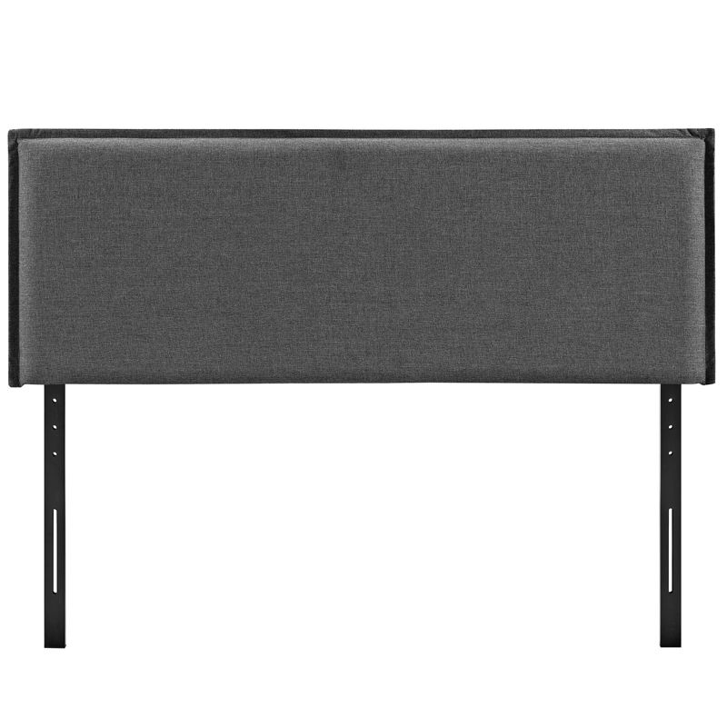 Camille Full Upholstered Fabric Headboard Gray - Modway