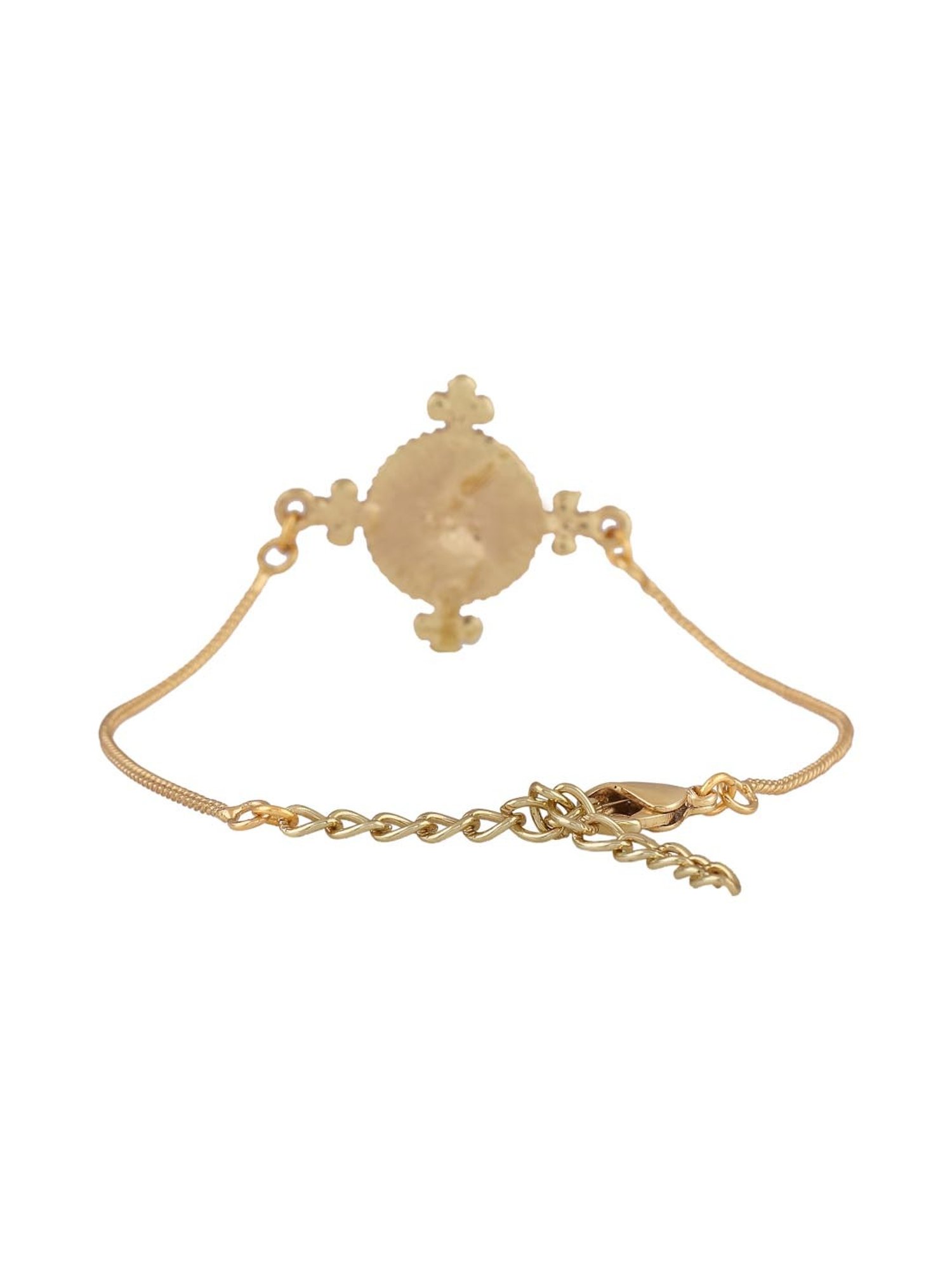 Estele Gold-Plated Chain Bracelet for Women