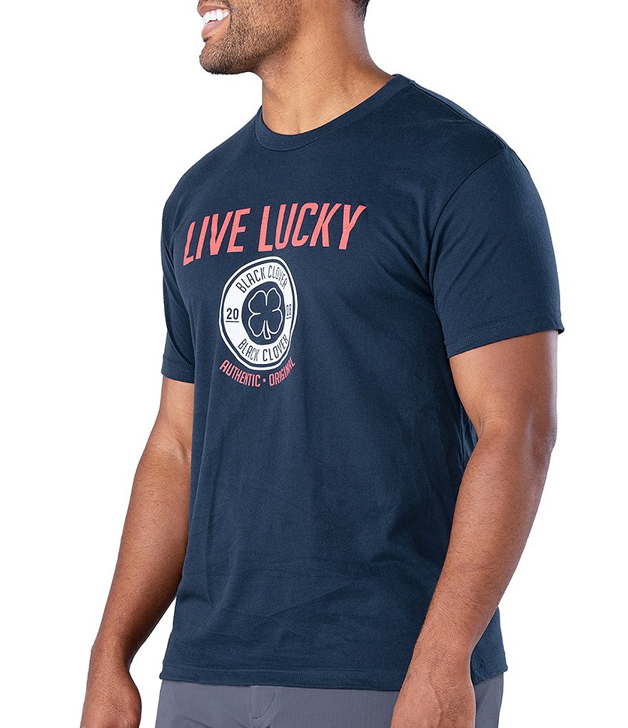 BLACK CLOVER Authentic Luck 8 Short-Sleeve Graphic T-Shirt