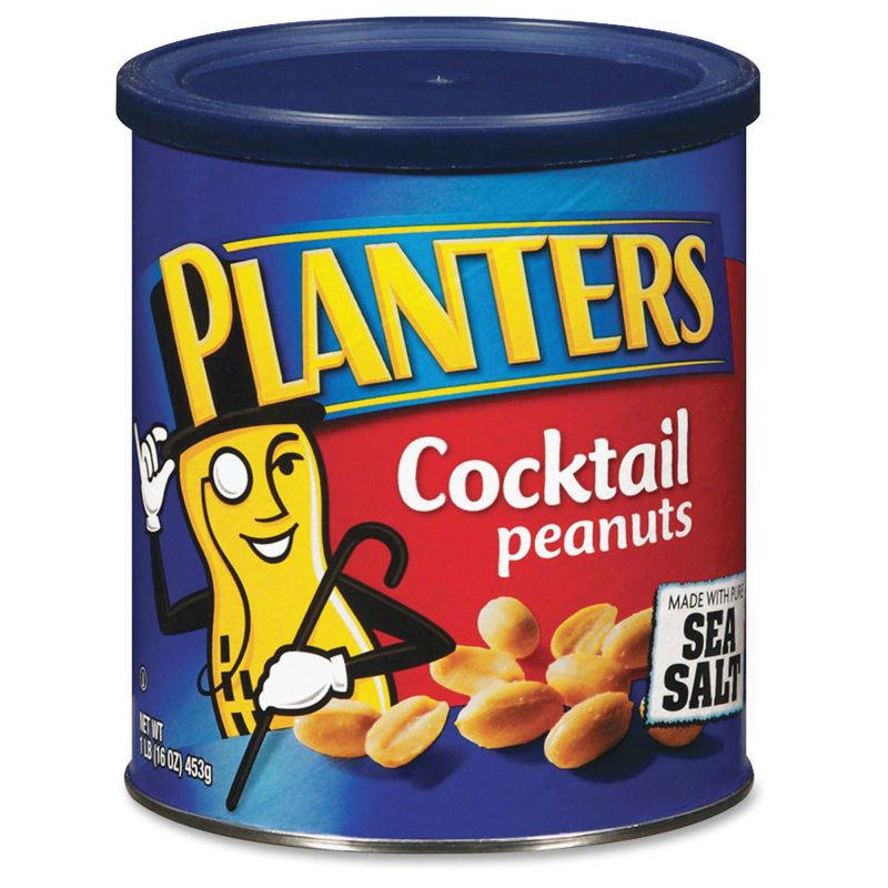 Kraft Cocktail Peanuts Sea Salt 16 oz. Can GEN07210