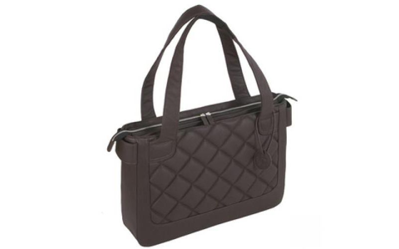 WIB Vanity WIB-VAN3 Carrying Case (Tote) for 16.1" Notebook - Espresso - Polyurethane - Handle - 11.9" Height x 16.5" Width x 3.8" Depth