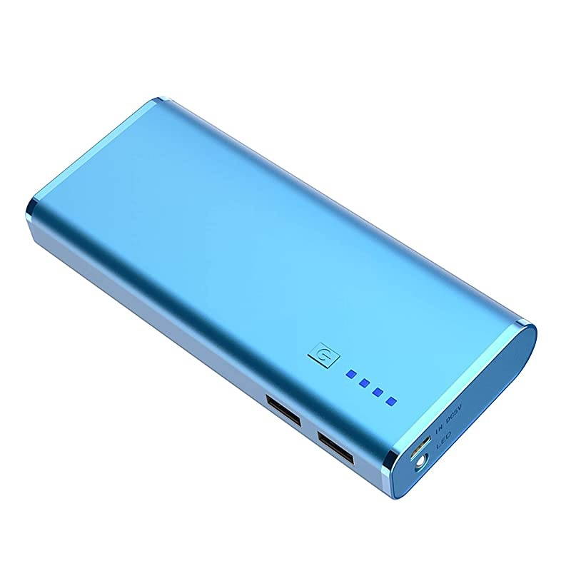 Portable Charger 10000mAh,  USB Power Bank External Battery Pack with Flashlight Compatible with iPhone XR 8 Plus X iPad Samsung Galaxy S8 Note 8 Smartphones Tablet (Black) [Upgraded 2021]