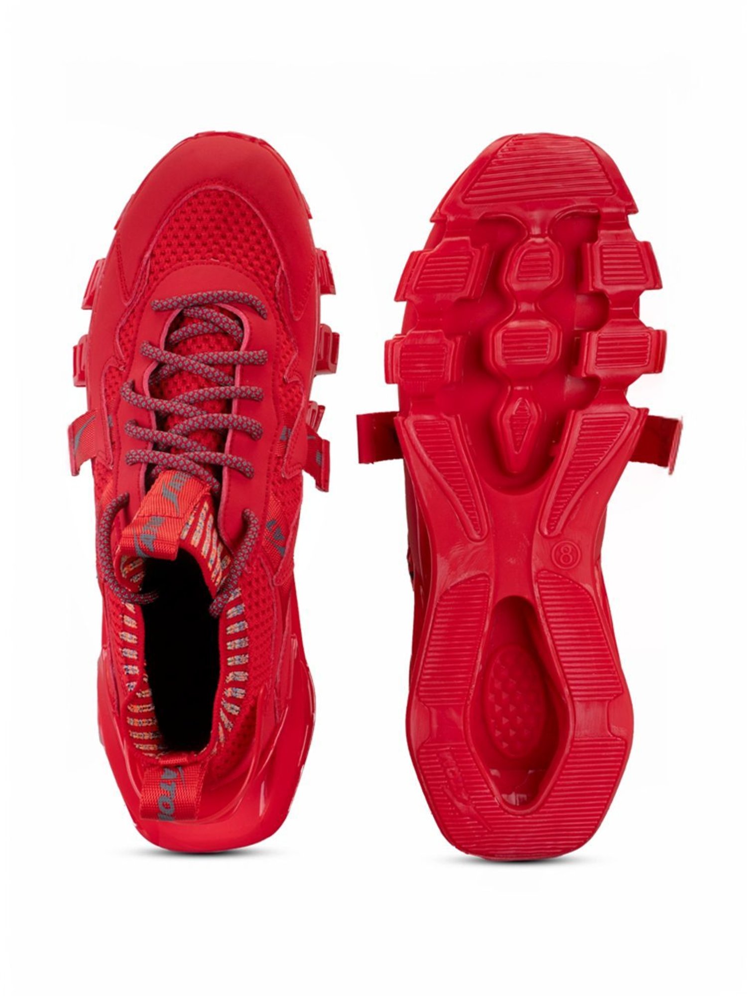 Atom Men's Spring Edge Alpha 2 Red Running Shoes