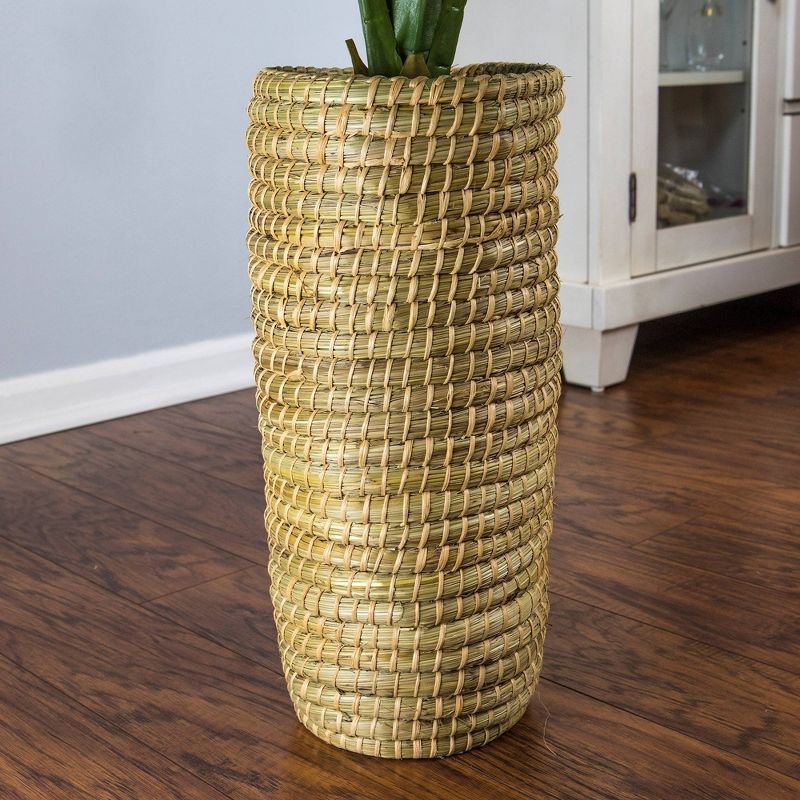 48" x 26" Artificial Spath Plant in Cylinder Basket - LCG Florals