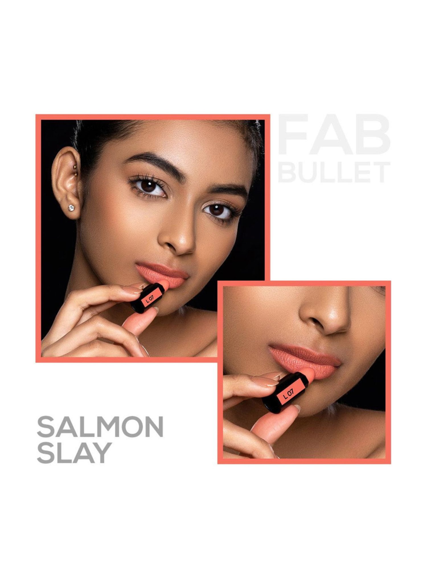 Renee Fab Bullet L 07 Salmon Slay - 1.5 gm
