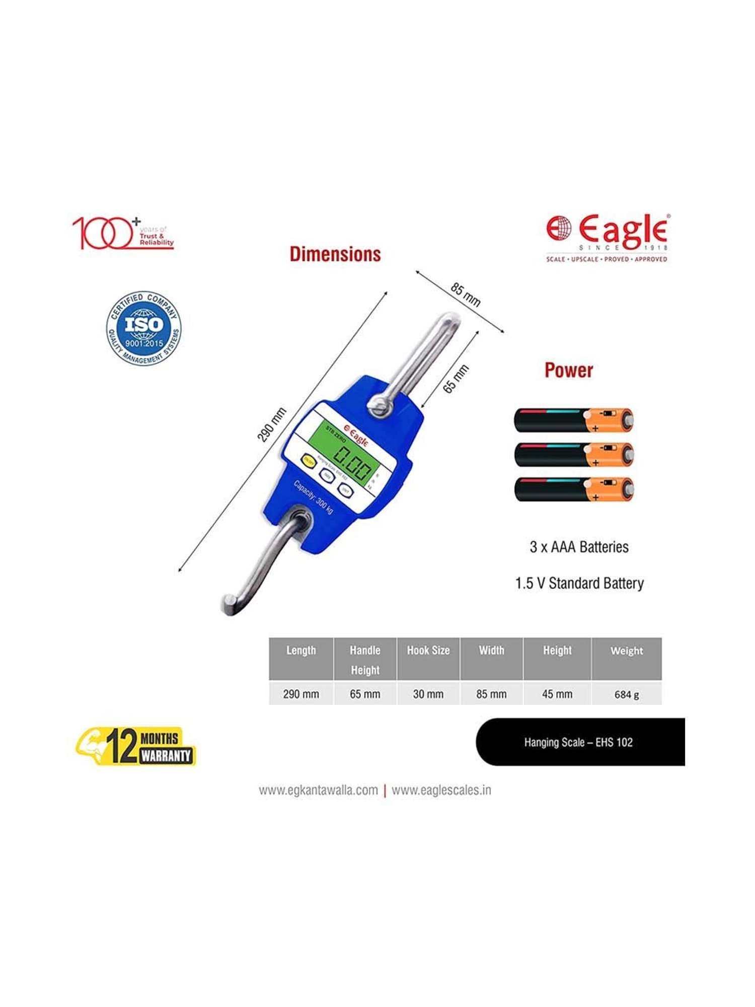 Beurer LS 06 Luggage/Weighing Scale