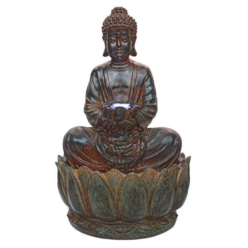 Endless Serenity Buddha Sculptural Fountain - Acorn Hollow