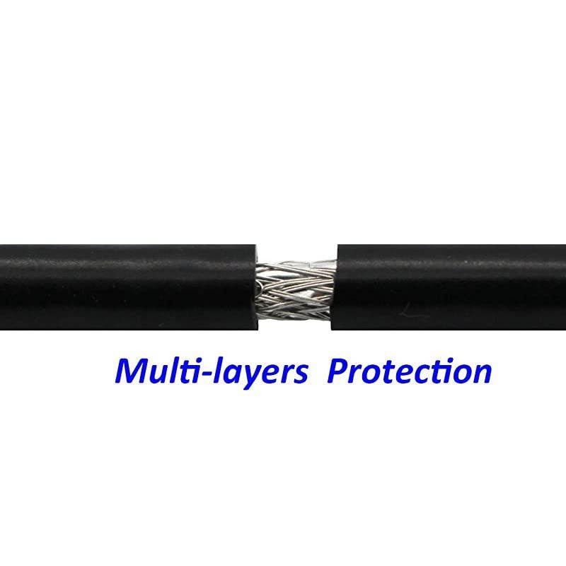 Printer Cable 15 FeetPrinter USB Cable USB 20 Type A Male to Type B Male Printer Scanner Cable for HP Canon Lexmark Epson Dell Xerox Samsung etc