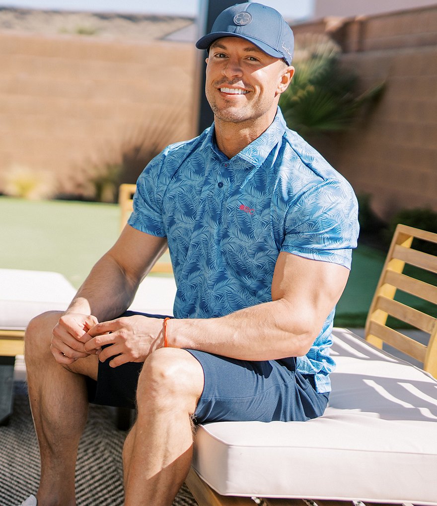 BLACK CLOVER Lucky Fit Short-Sleeve Jungle Dri-Balance&trade; Polo