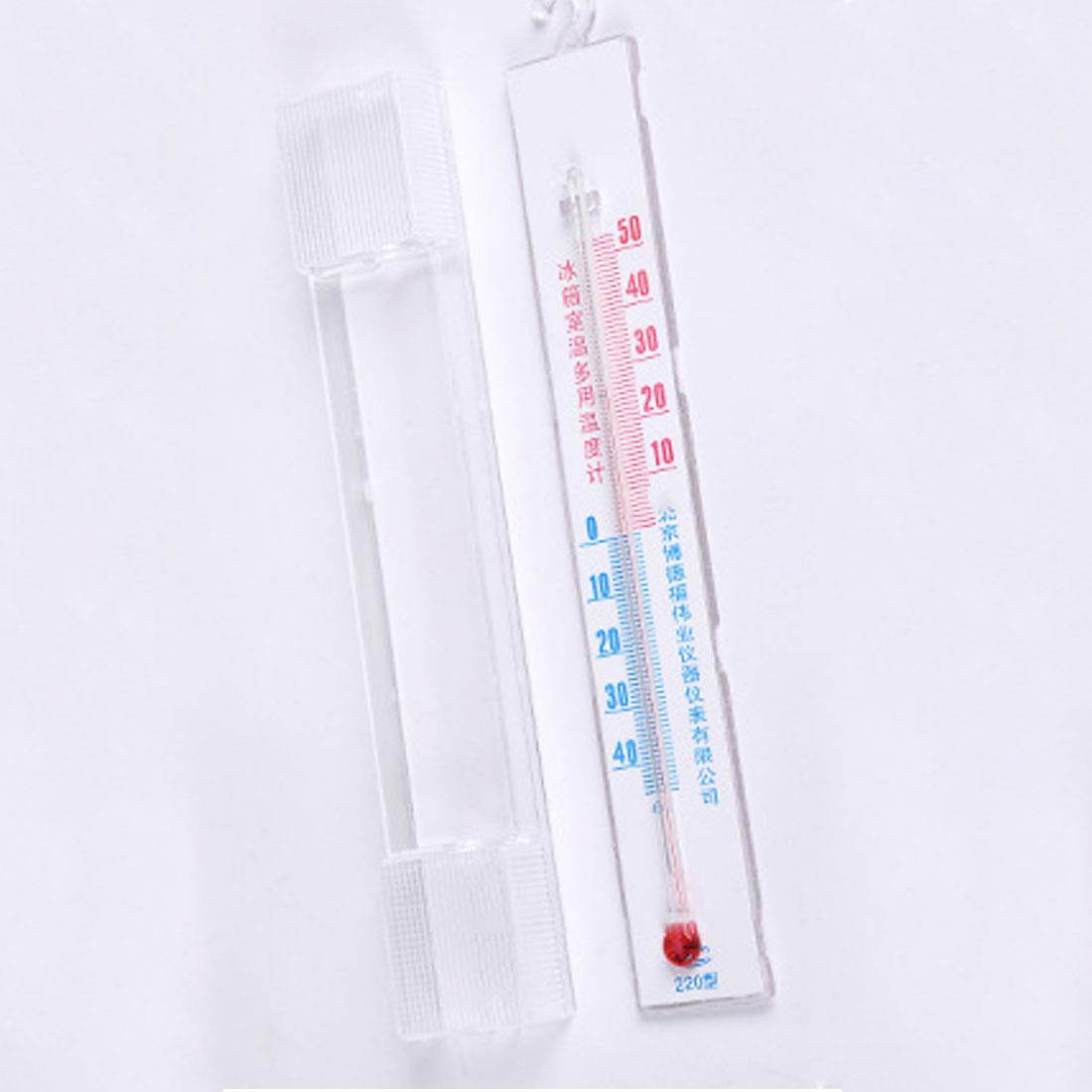 1 Pc Indoor Household Fridge Dial Thermometer Freezer Refrigerator with Hook ABS Mini Temperature Meter temp measurement tool