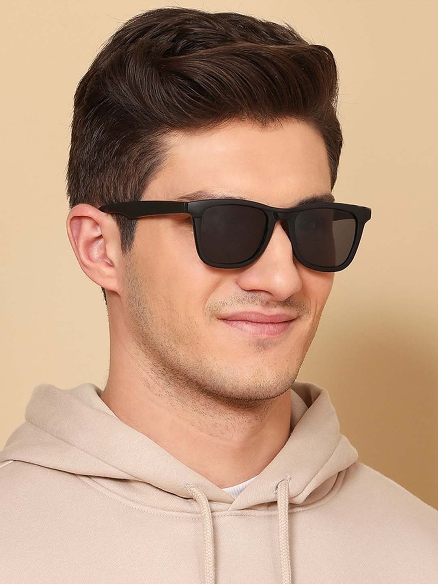 Vincent Chase by Lenskart VC S11742 Grey Polarized Wayfarer