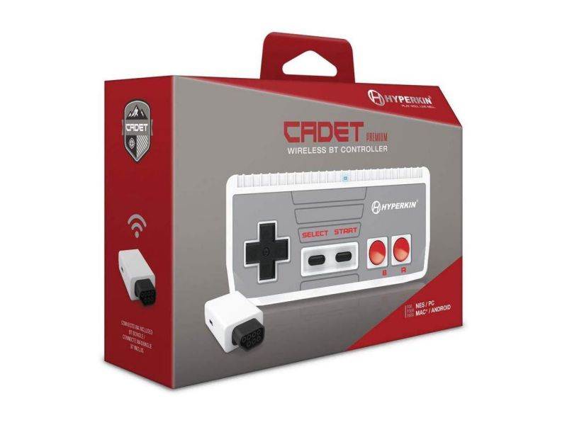 Hyperkin "Cadet" Premium BT Controller for NES/ PC/ Mac/ Android (Includes Wireless Adapter)