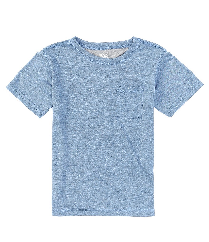 First Wave Little Boys 2T-7 Short-Sleeve Heathered Tee