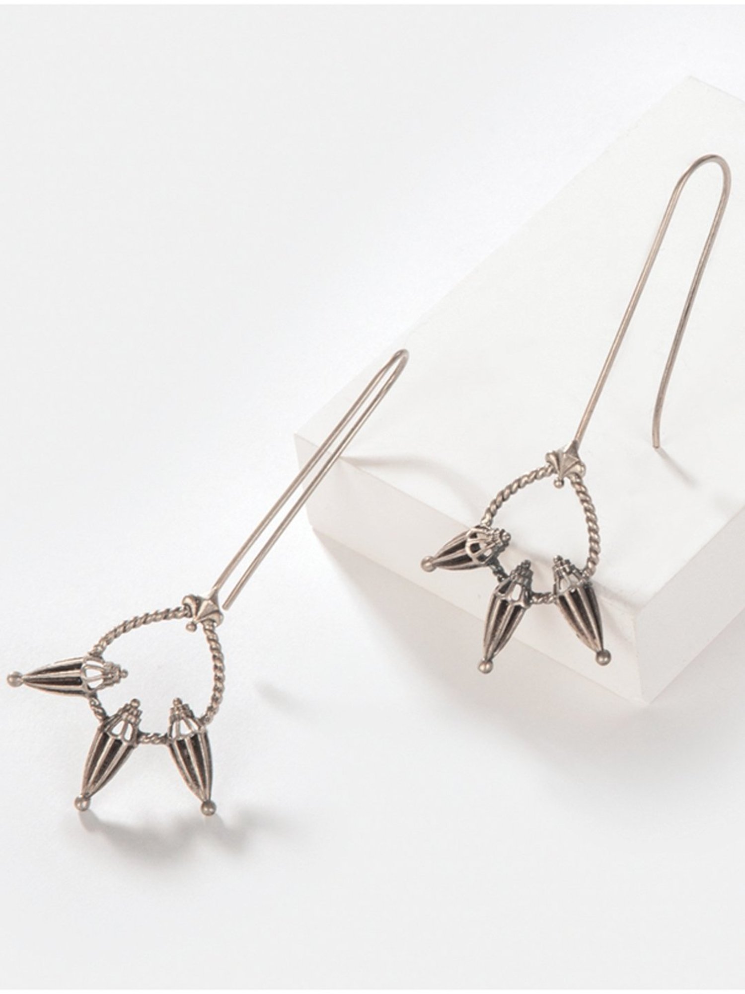 Shaya Champakali Inspired 92.5 Sterling Silver Earrings for Women