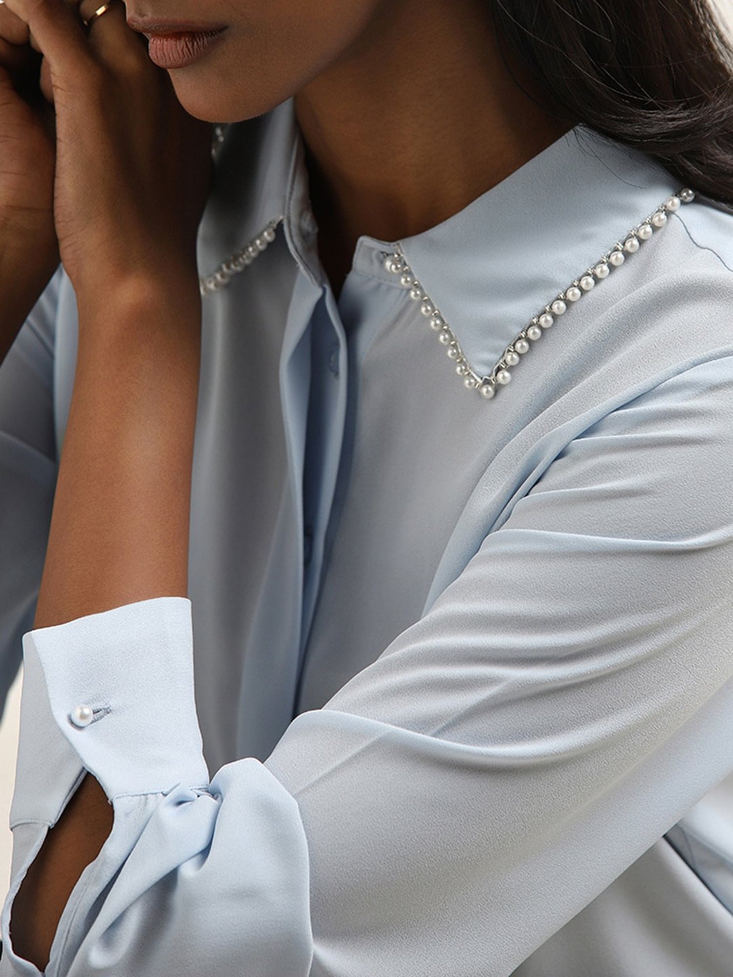 Van Heusen Maroon Plain Formal Shirt