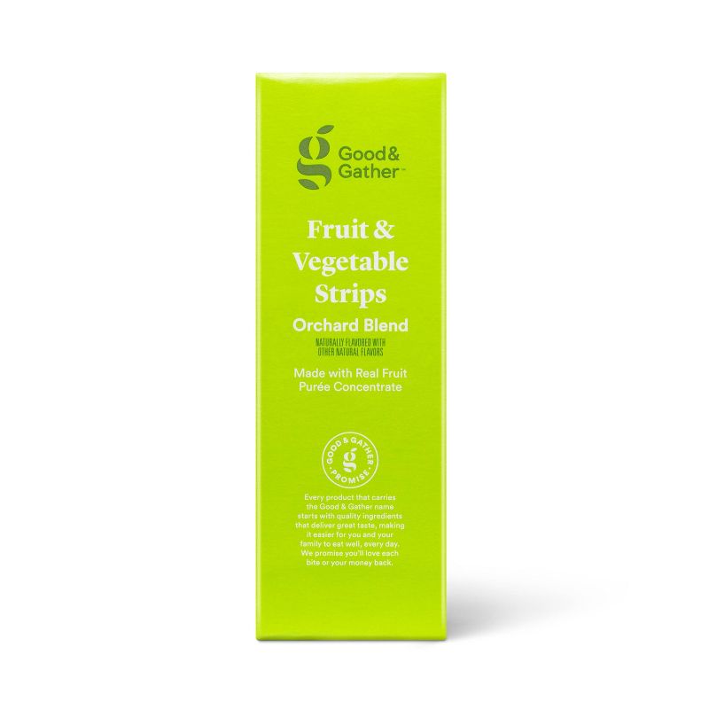 Apple, Pear & Carrot Fruit and Vegetable Strips - 10ct - Good & Gather™