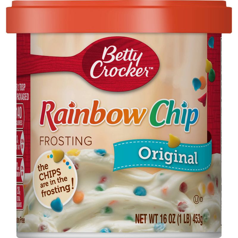 Betty Crocker Rainbow Chip Frosting - 16oz