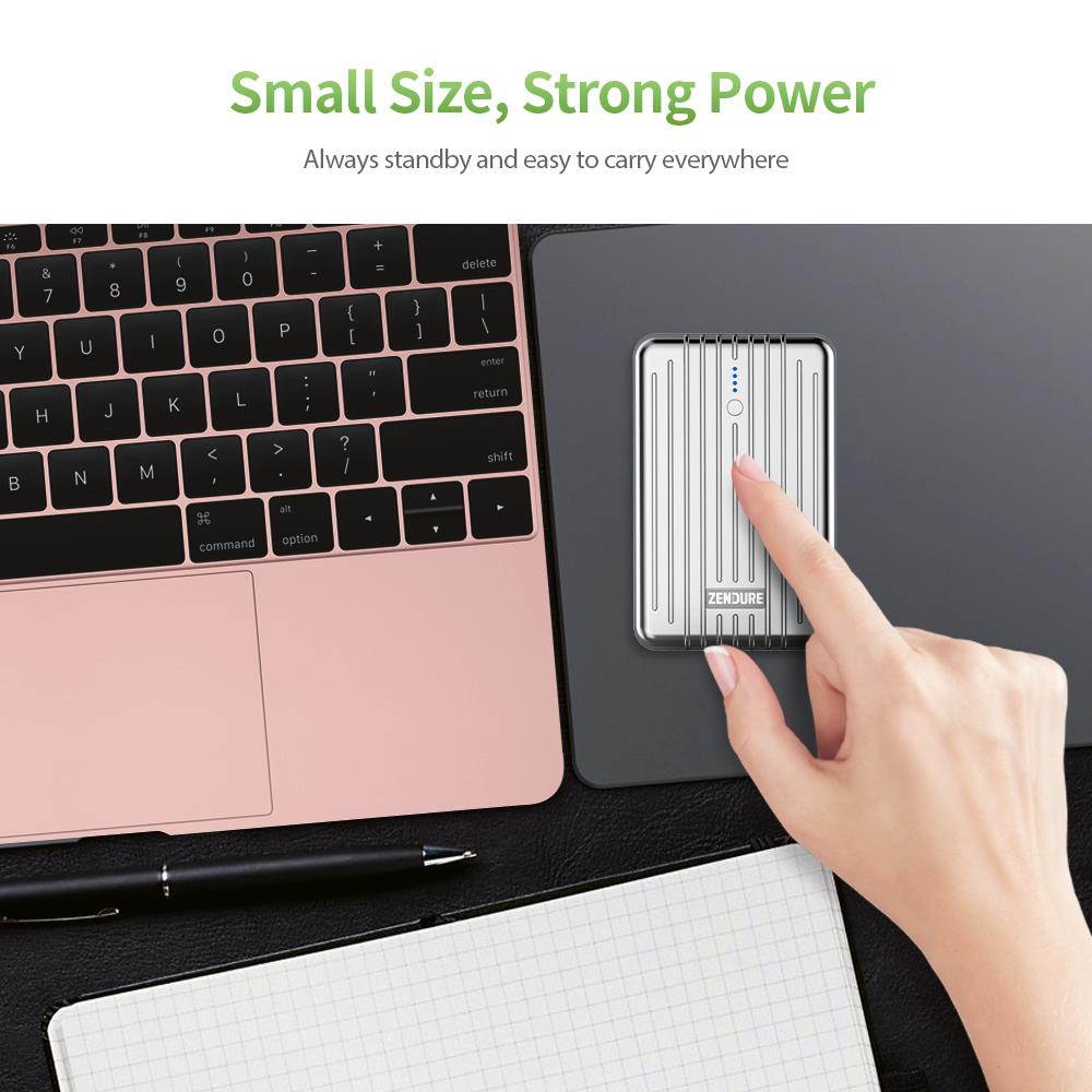 Zendure A3 PD 10,000 mAh Crush-Proof Portable Charger (Red)