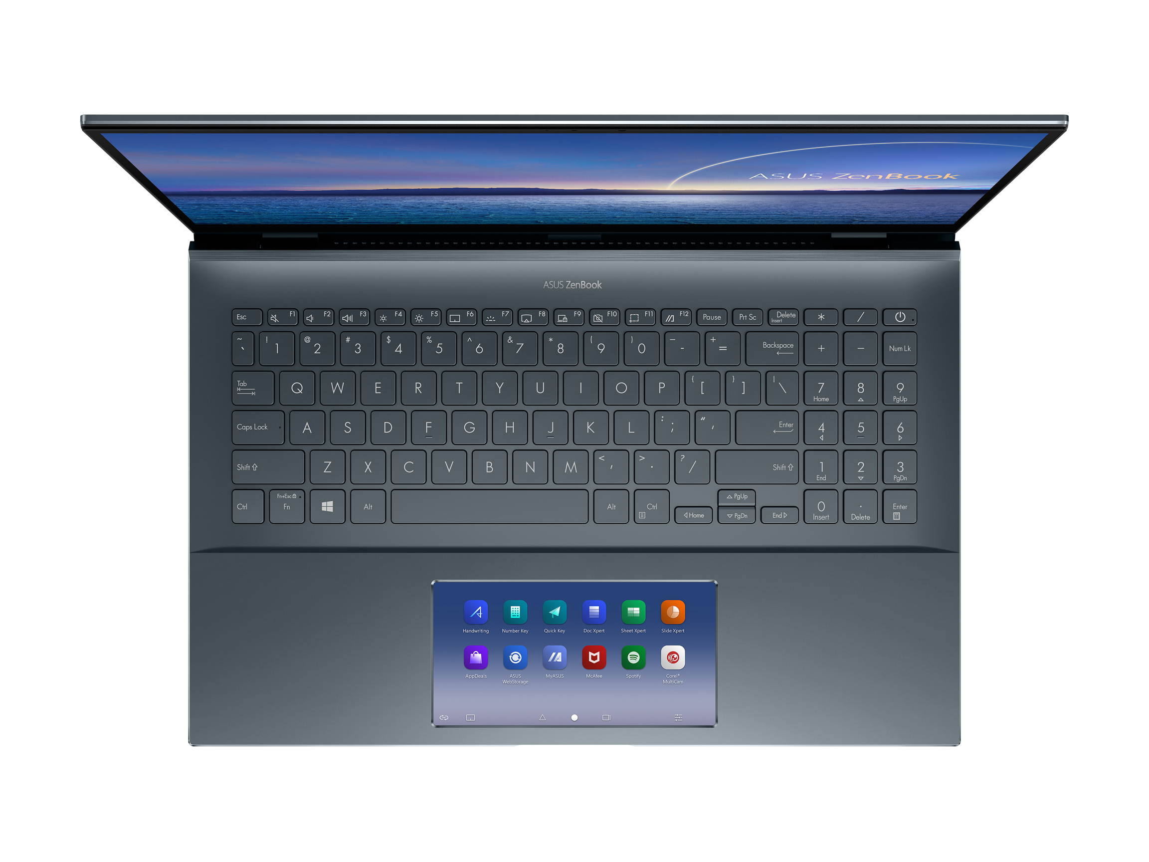 ASUS ZenBook Pro 15 OLED Ultra-Slim Laptop 15.6" 4K UHD OLED NanoEdge Bezel Touch Display, Intel Core i7-10750H, GeForce GTX 1650 Ti, 16GB RAM, 1TB PCIe SSD, Windows 10 Pro, Pine Grey, UX535LI-IH77T