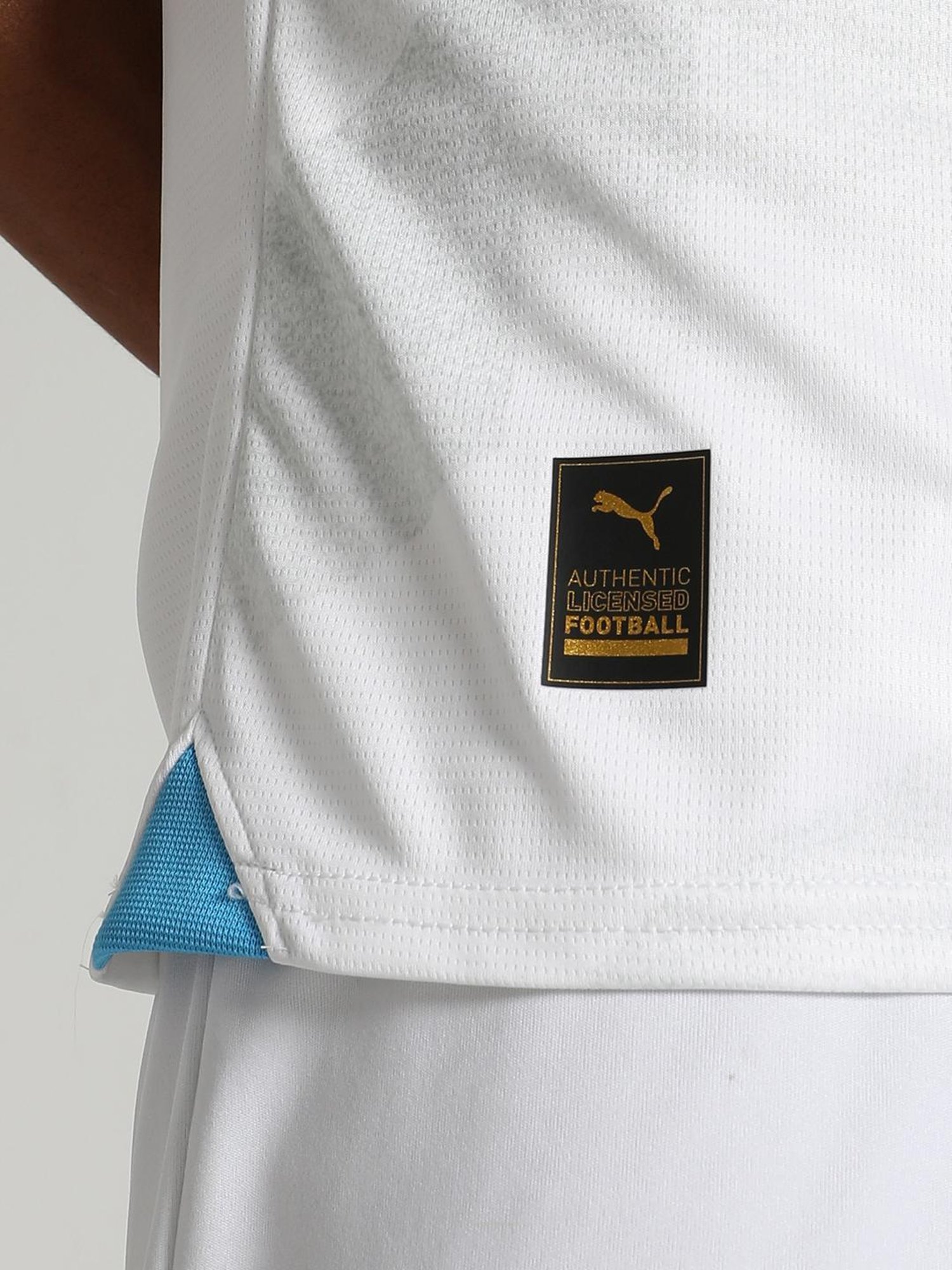 Puma White Regular Fit Printed Sports T-Shirt