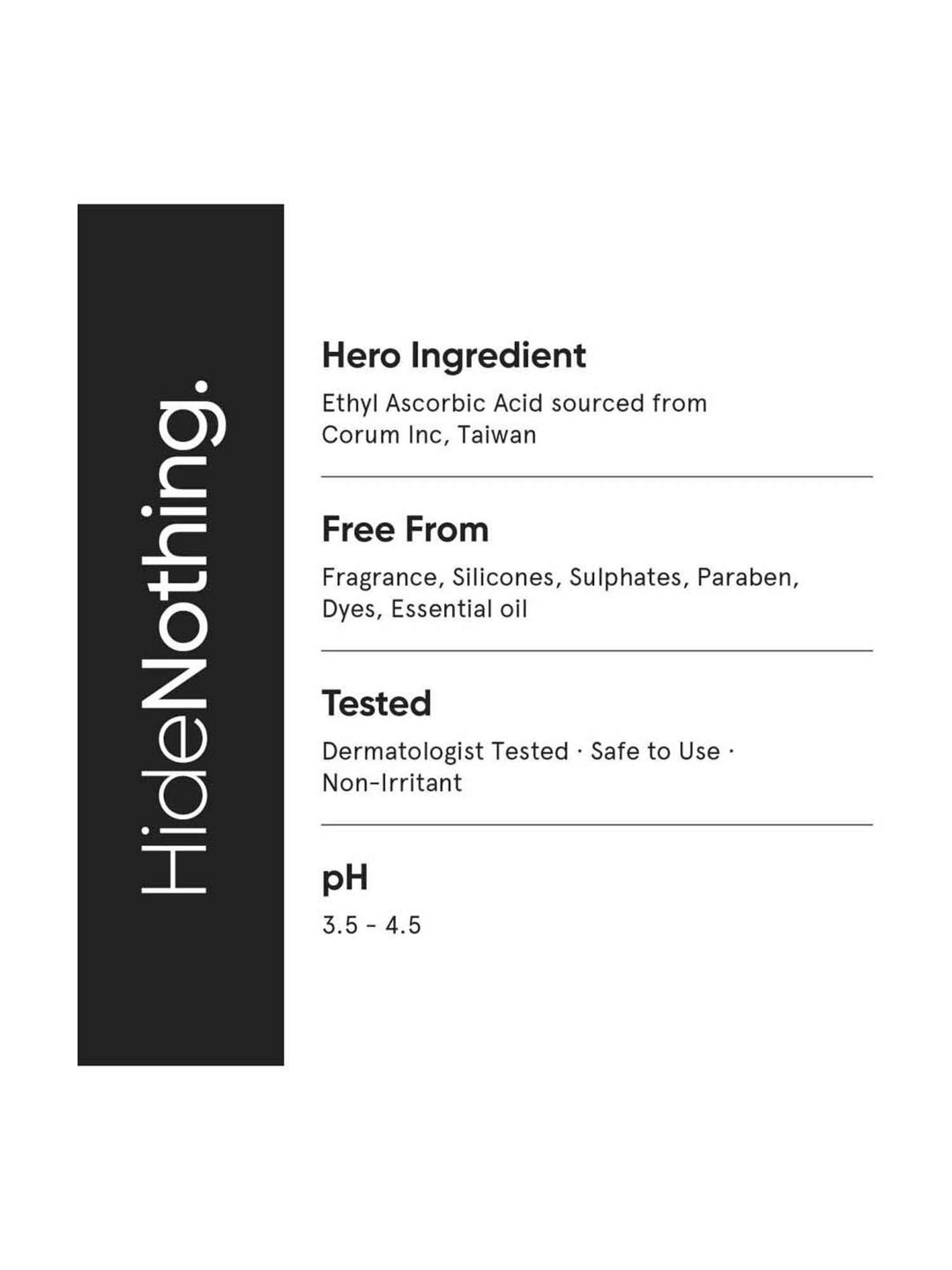 Minimalist Vitamin C + E+ F 16% Face Serum - 20 ml