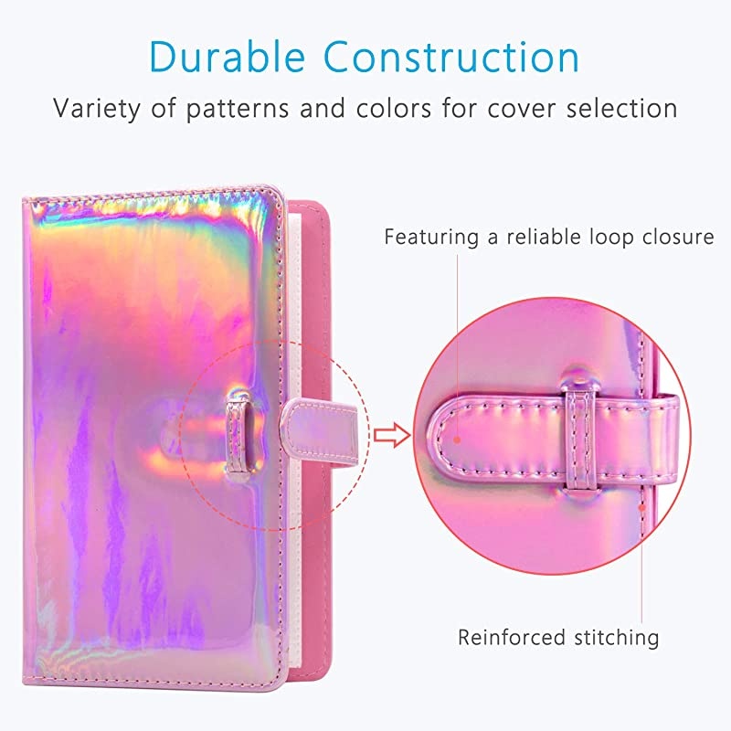 96 Pockets Mini Photo Album for Fujifilm Instax Mini Camera Polaroid Snap Z2300 SocialMatic Instant Cameras amp Zip Instant Printer Magic Pink