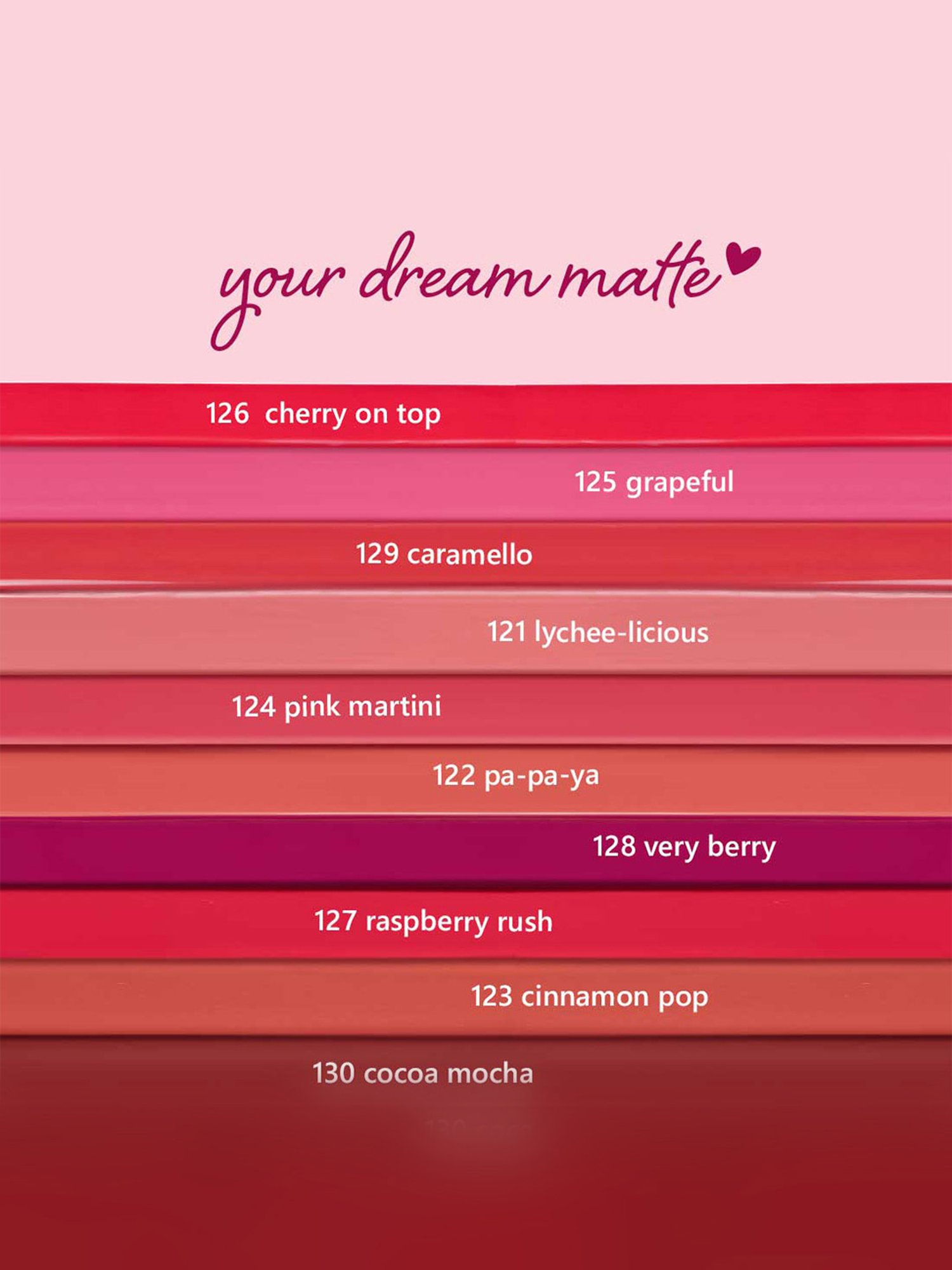 RENEE Stay With Me Matte Lip Color Thirst For Wine - 5 ml