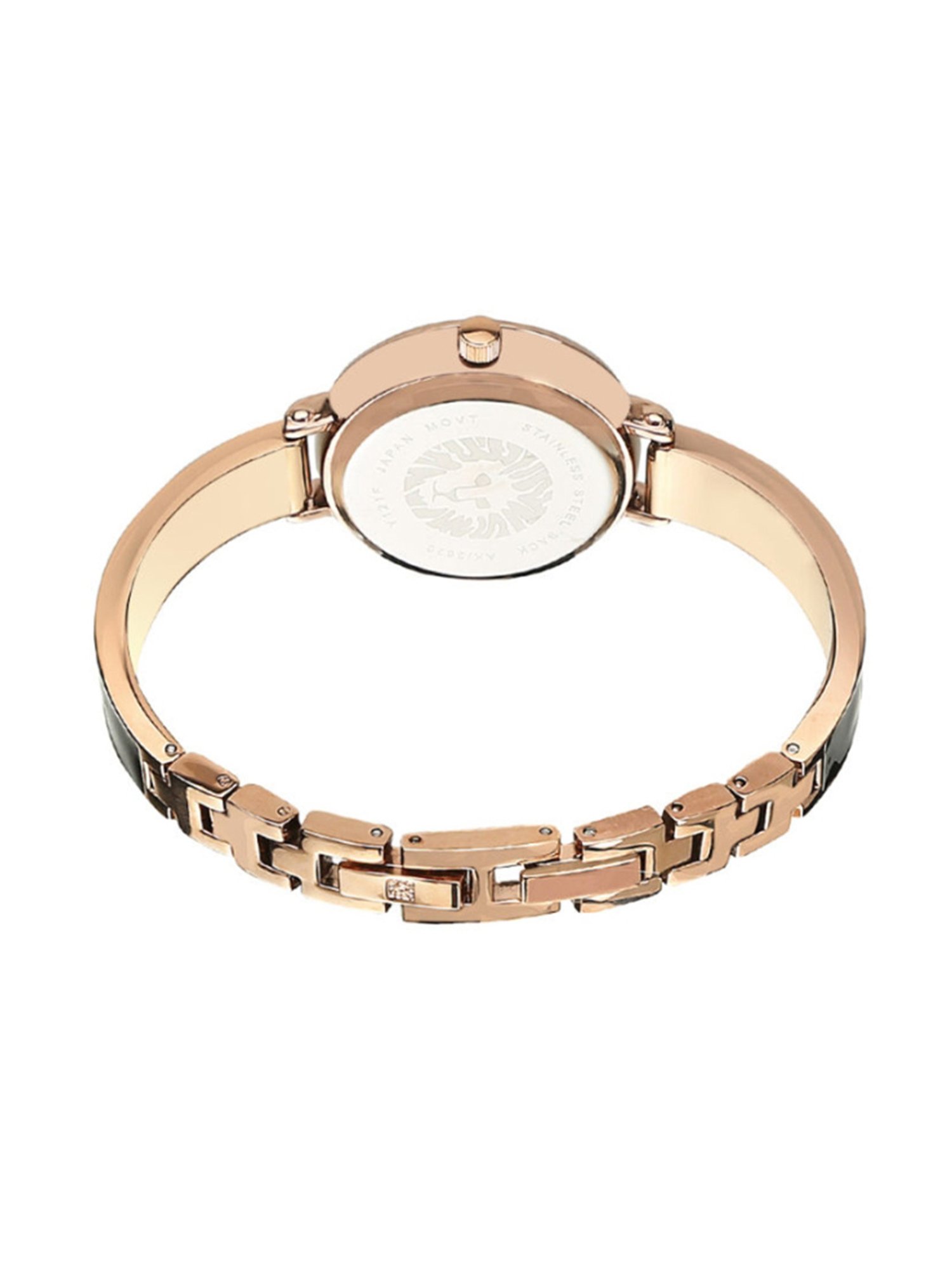 Anne Klein NDAKB3620BKST Analog Watch for Women