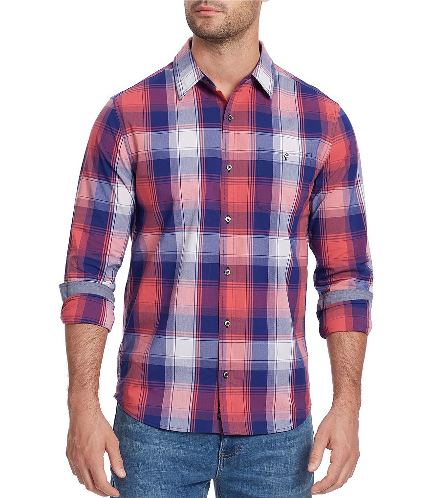 Flag and Anthem Clarendon Madeflex Long-Sleeve Plaid Icon Shirt